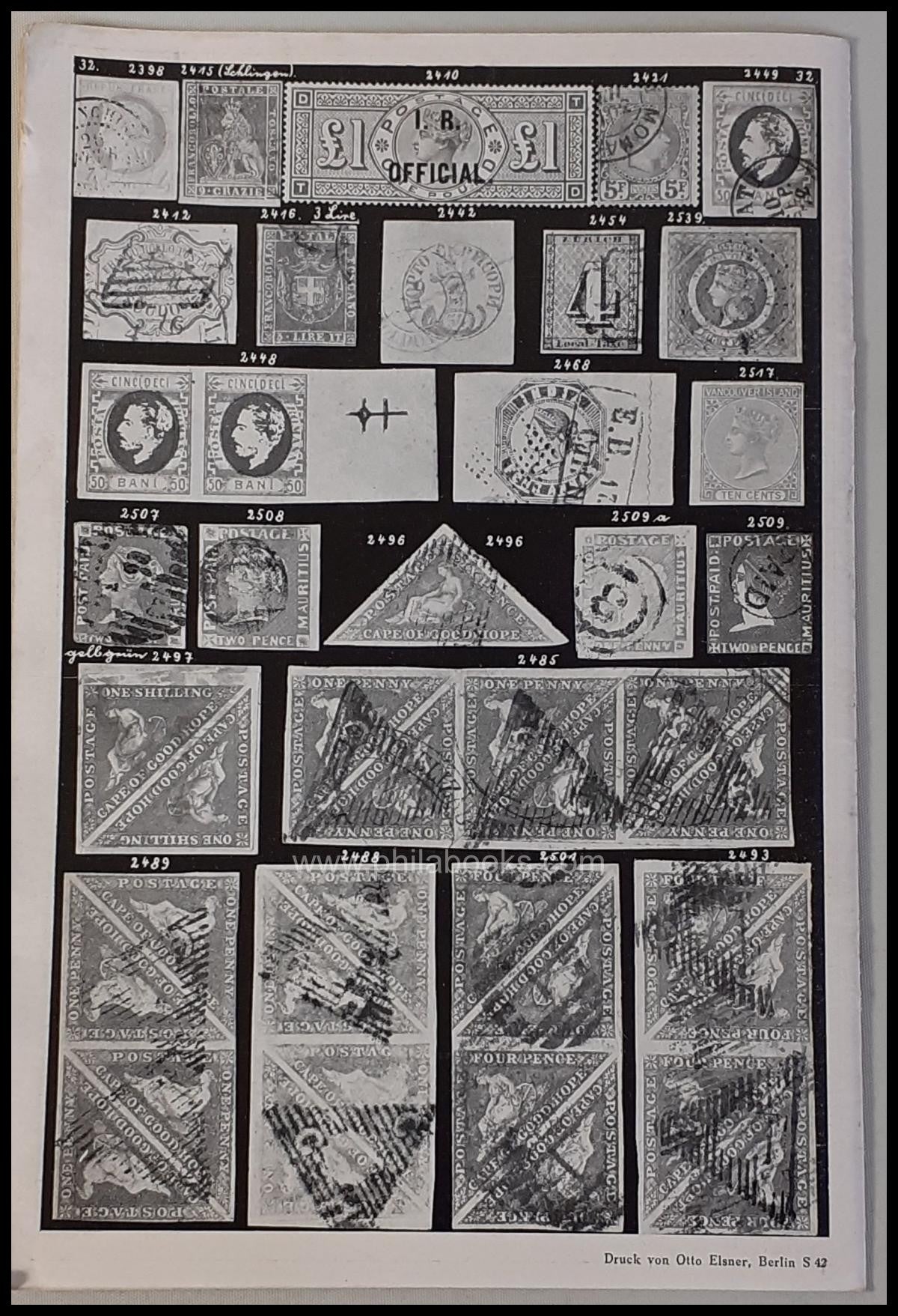 Heinrich Köhler, Auction 076, 1932-05