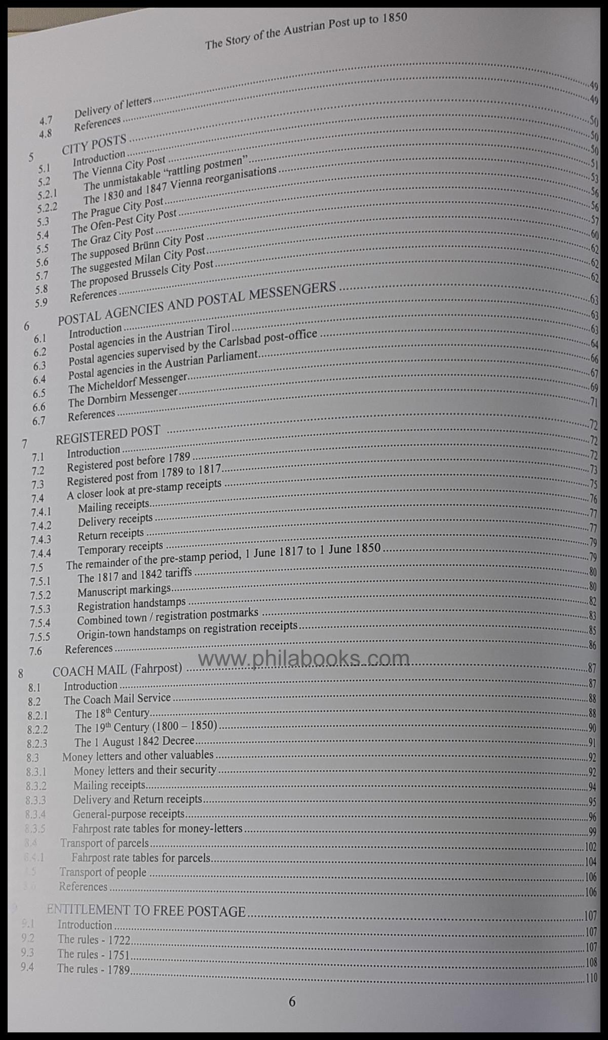 Brandon/Morrell/Taylor, The Story of the Austrian Post up to 1850, ...