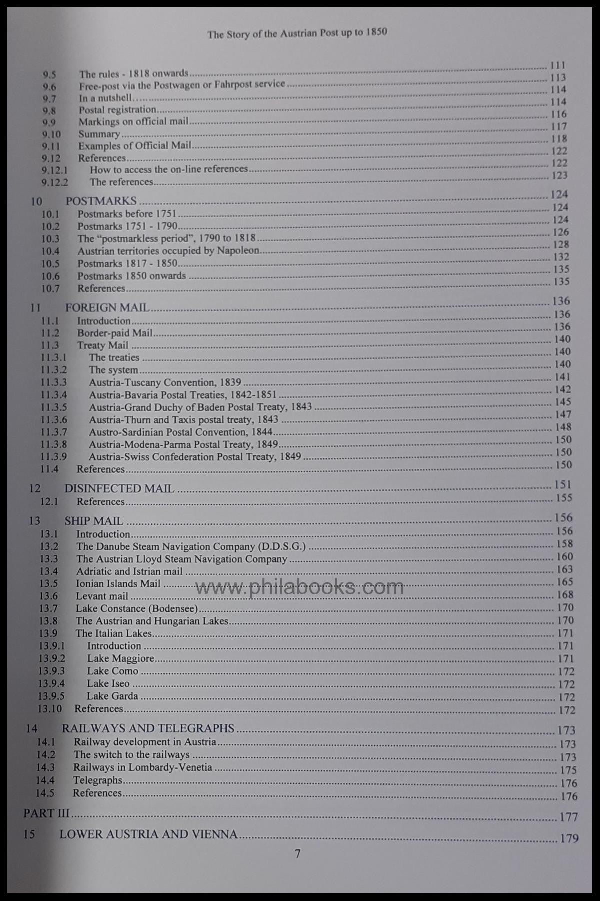 Brandon/Morrell/Taylor, The Story of the Austrian Post up to 1850, ...