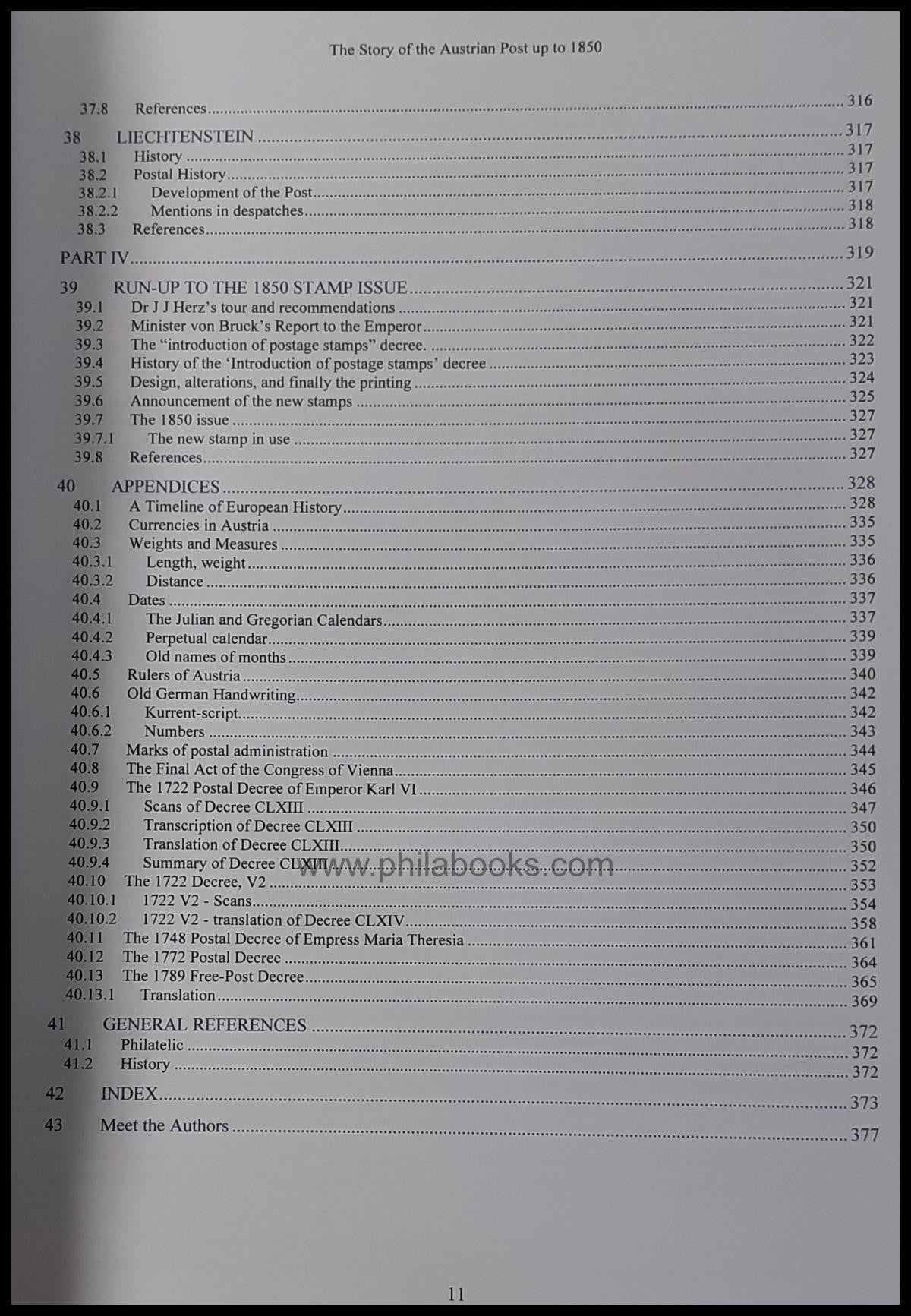 Brandon/Morrell/Taylor, The Story of the Austrian Post up to 1850, ...