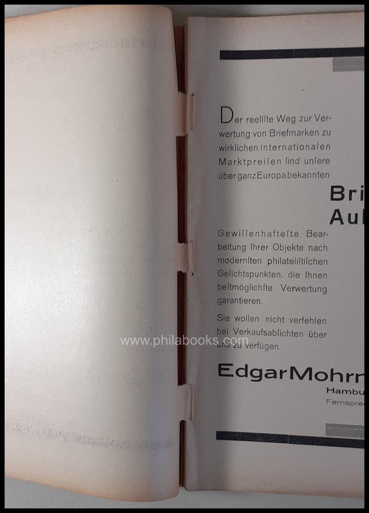 Mohrmann-München, Auktion 022, 1934-02