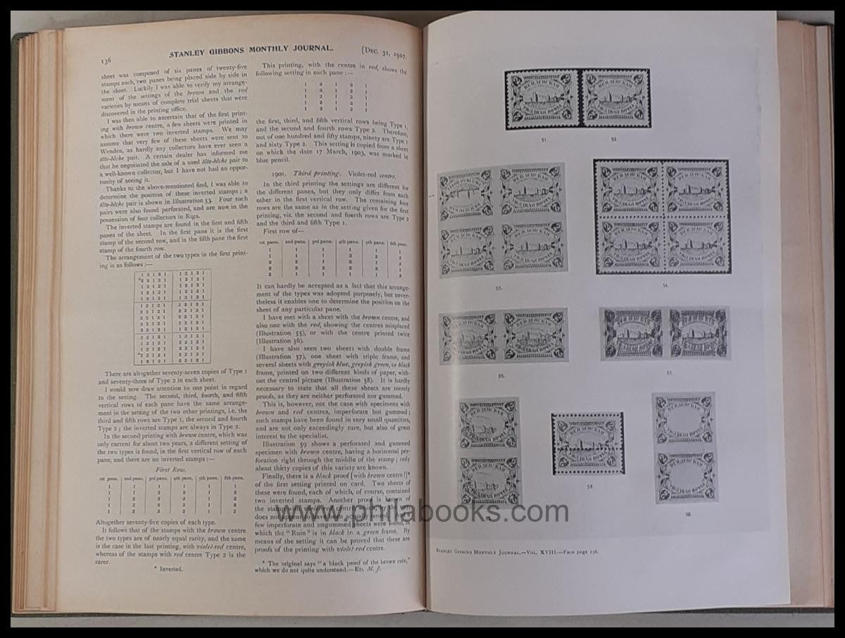 Stanley Gibbons Monthly Journal, Vol. XVIII, July 1907 to June 190 ...
