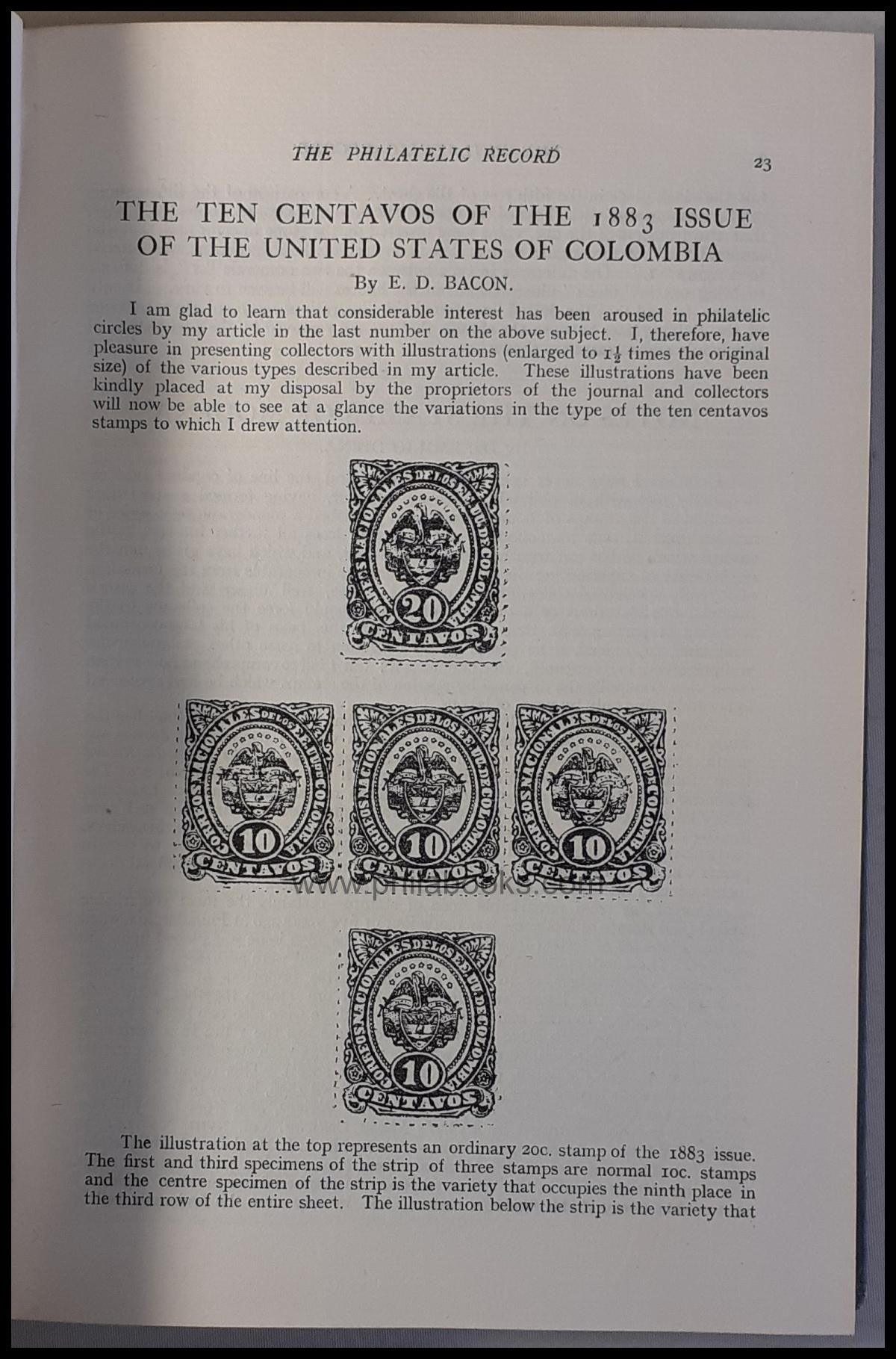 Zumstein, E., Handbook of the postage stamps of Switzerland with s ...