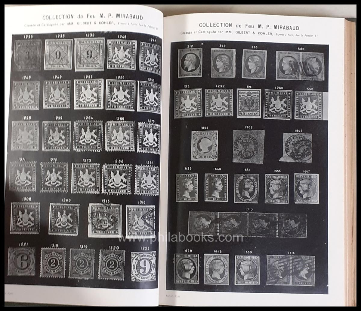 Gilbert/Köhler, auction, 1909-03 'Mirabaud'