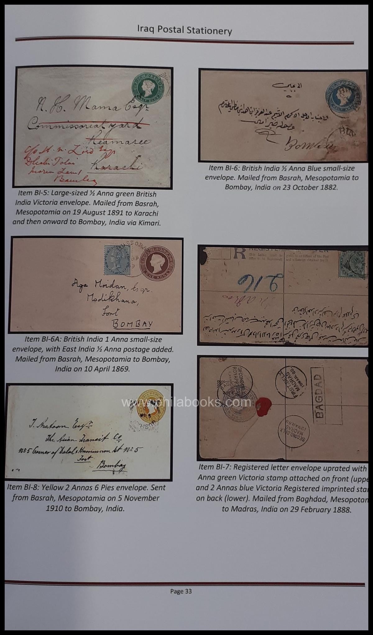 Rubec, C./ Al-Manaseer, A., Guide to the Postal Stationery of Iraq ...