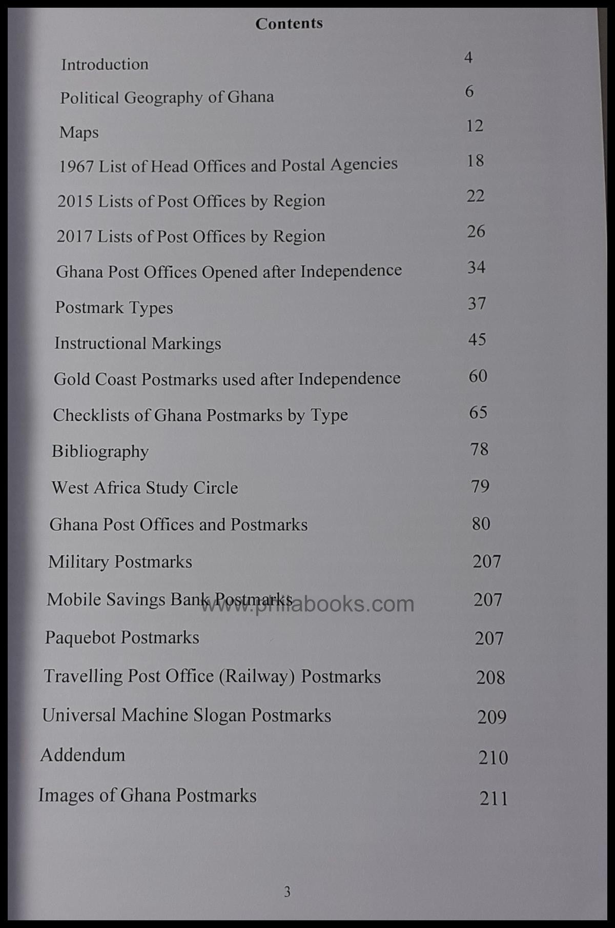 Anderson, Ian G. / Quirk, Philip G.: Ghana Postal Markings from 19 ...