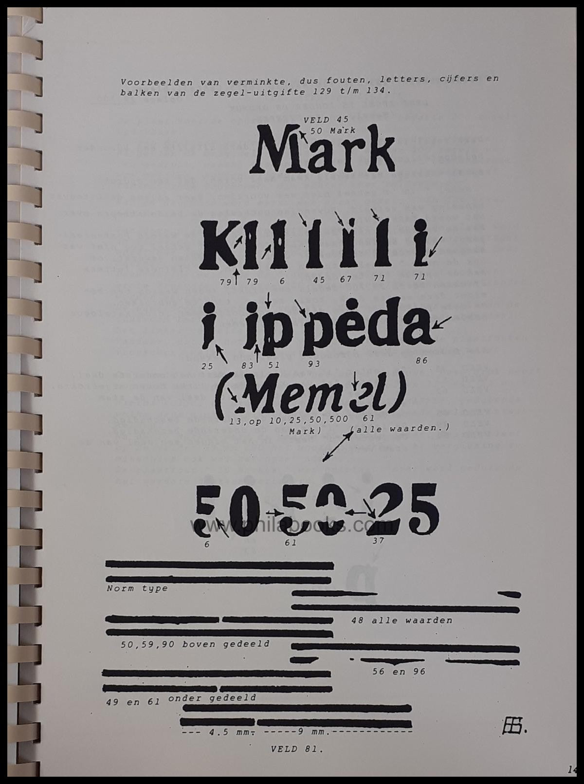 Zuijdwegt, M.: Memel, Deel 1, Franse uitgave/ Deel 2 Litauwse uitg ...