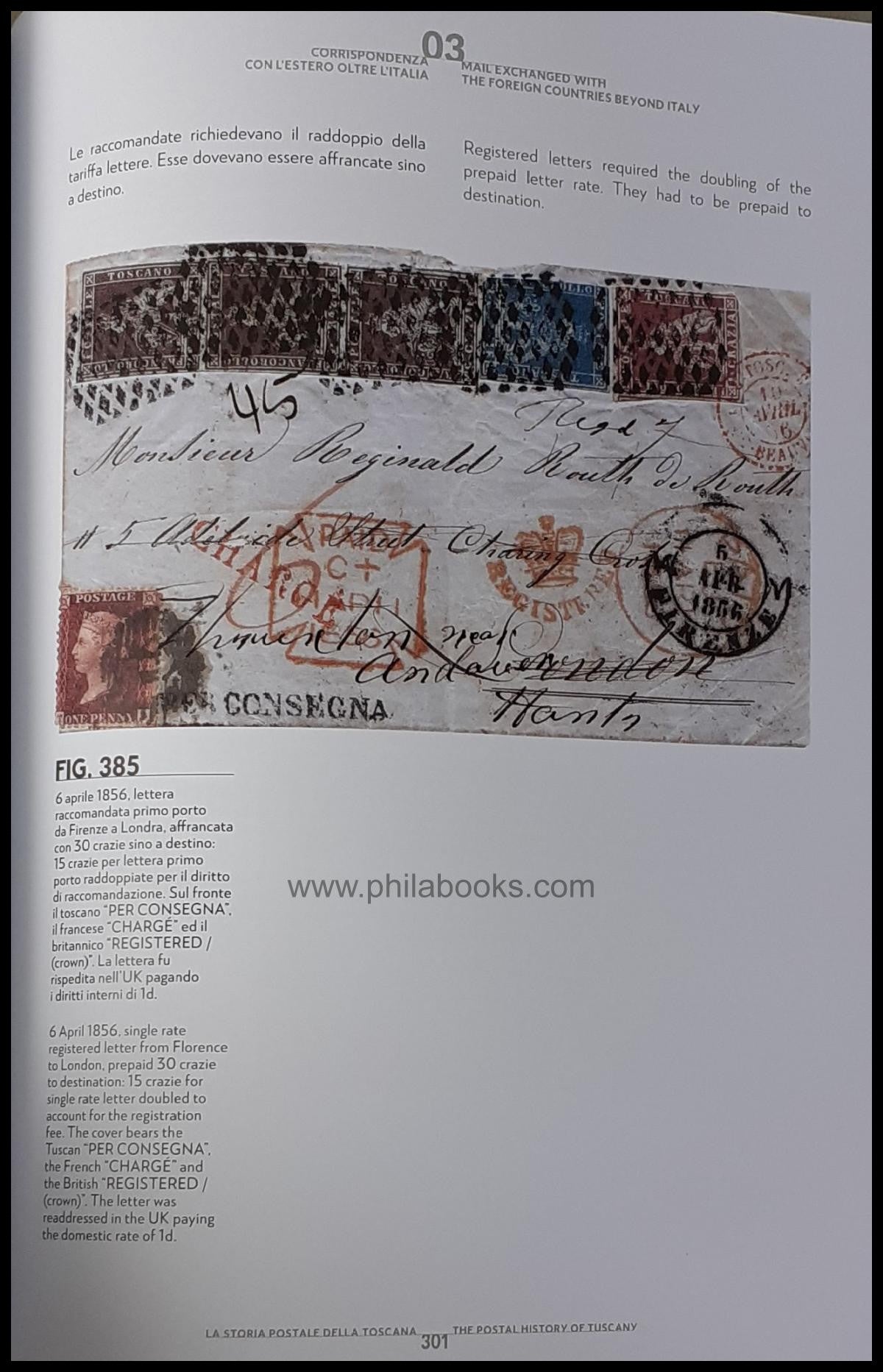 Mentaschi, Mario/ Morani, Vittorio, La Storia Postale delle Toscan ...