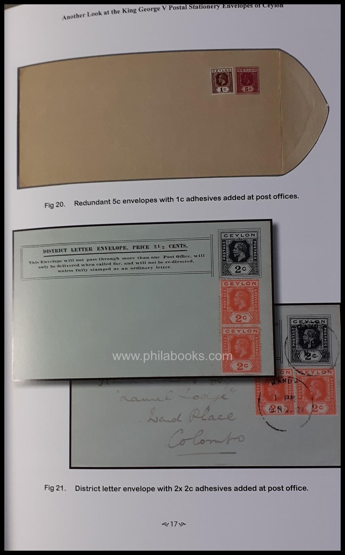 Winters, Graham: Ceylon Postal Stationery: Another Look at King Ge ...