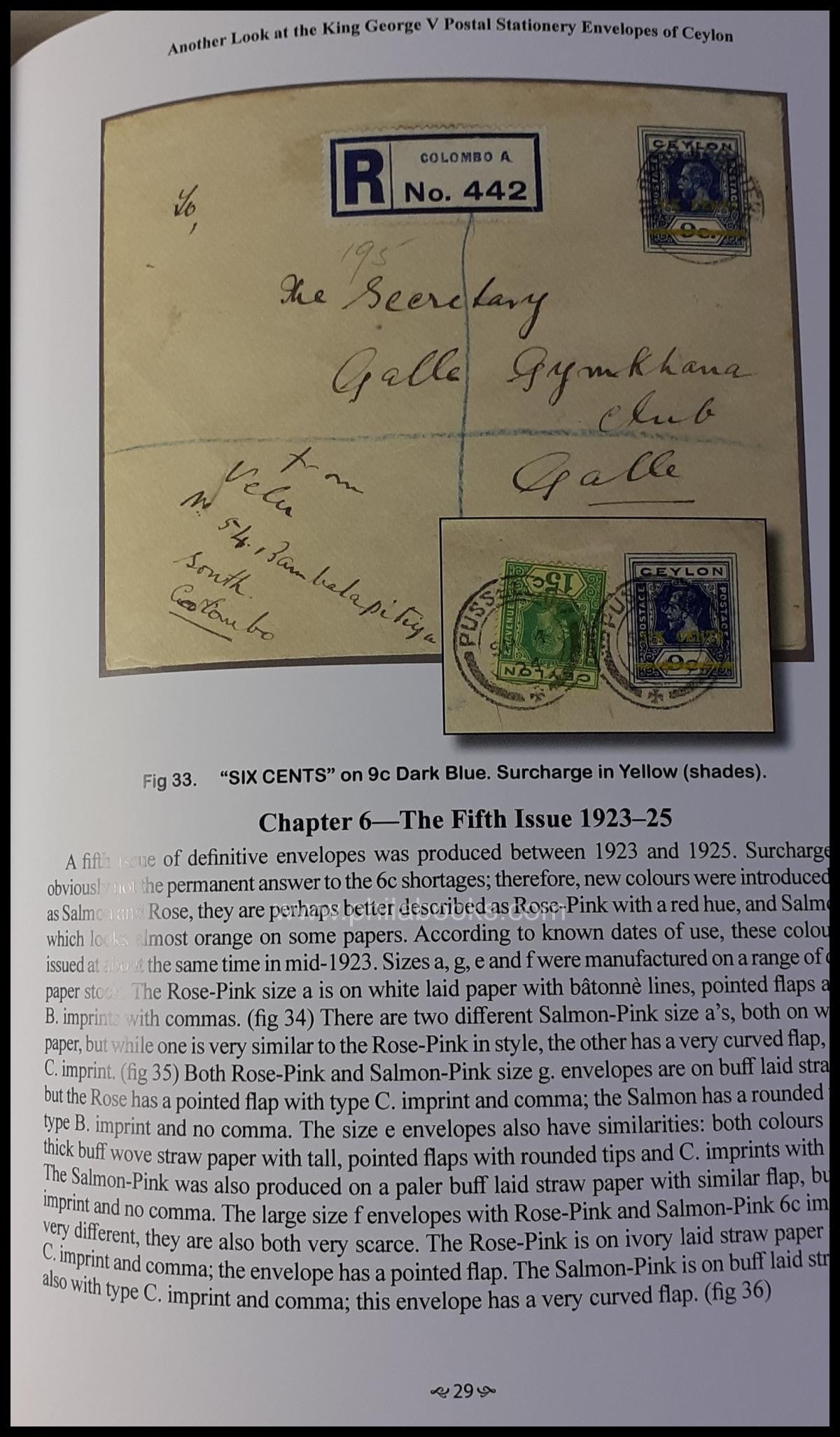 Winters, Graham: Ceylon Postal Stationery: Another Look at King Ge ...