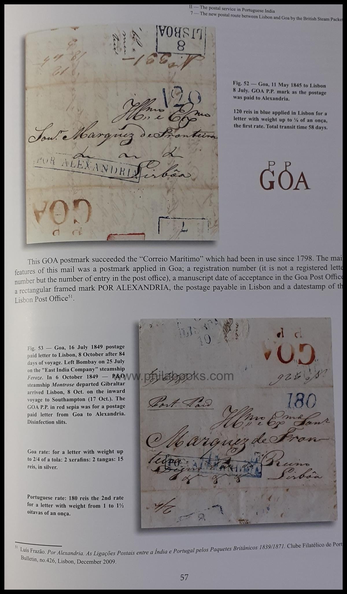 Barreiros, Luis & Eduardo: Portuguese India, Postal History and the ...