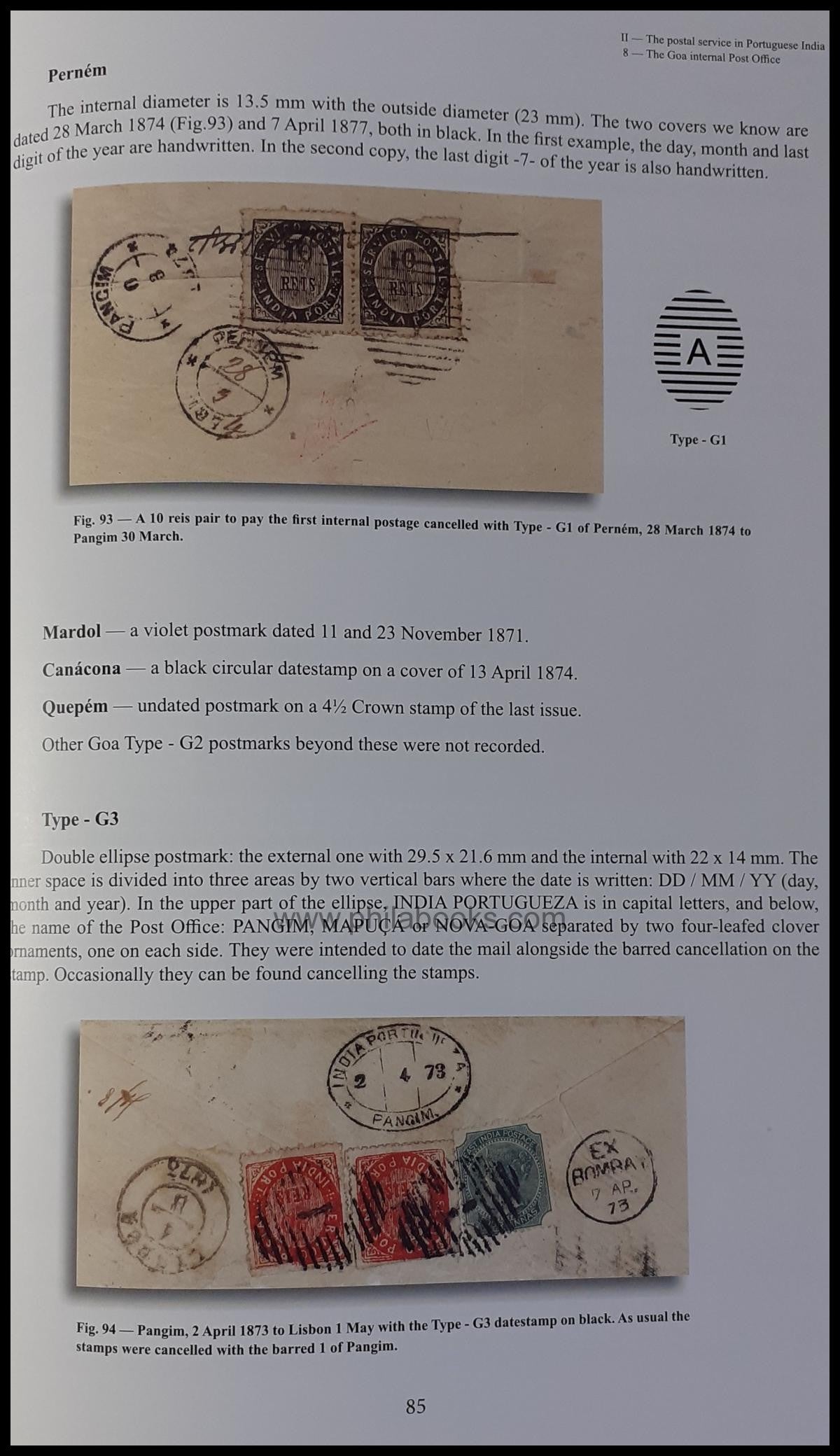 Barreiros, Luis & Eduardo: Portuguese India, Postal History and the ...
