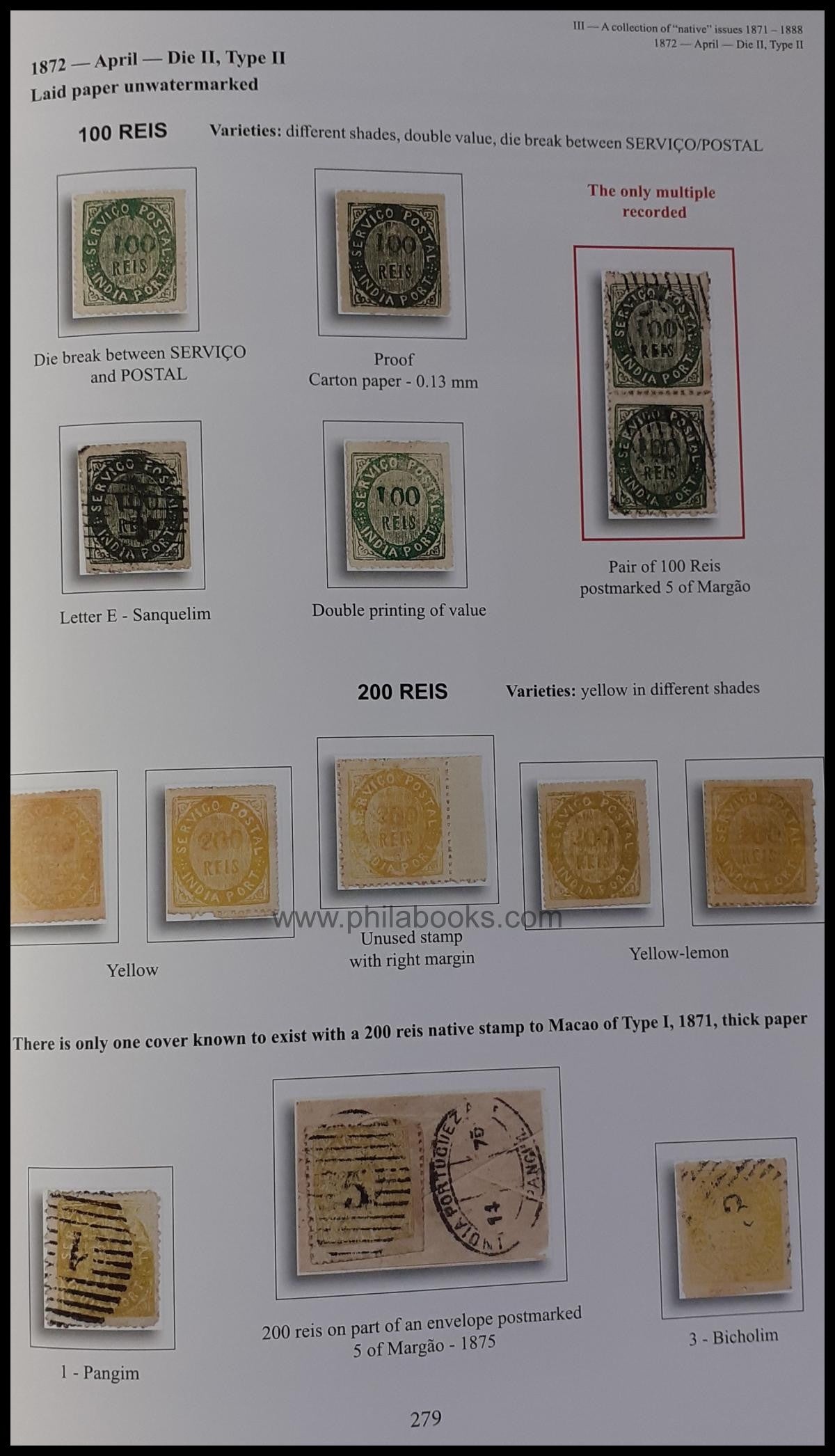 Barreiros, Luis & Eduardo: Portuguese India, Postal History and the ...