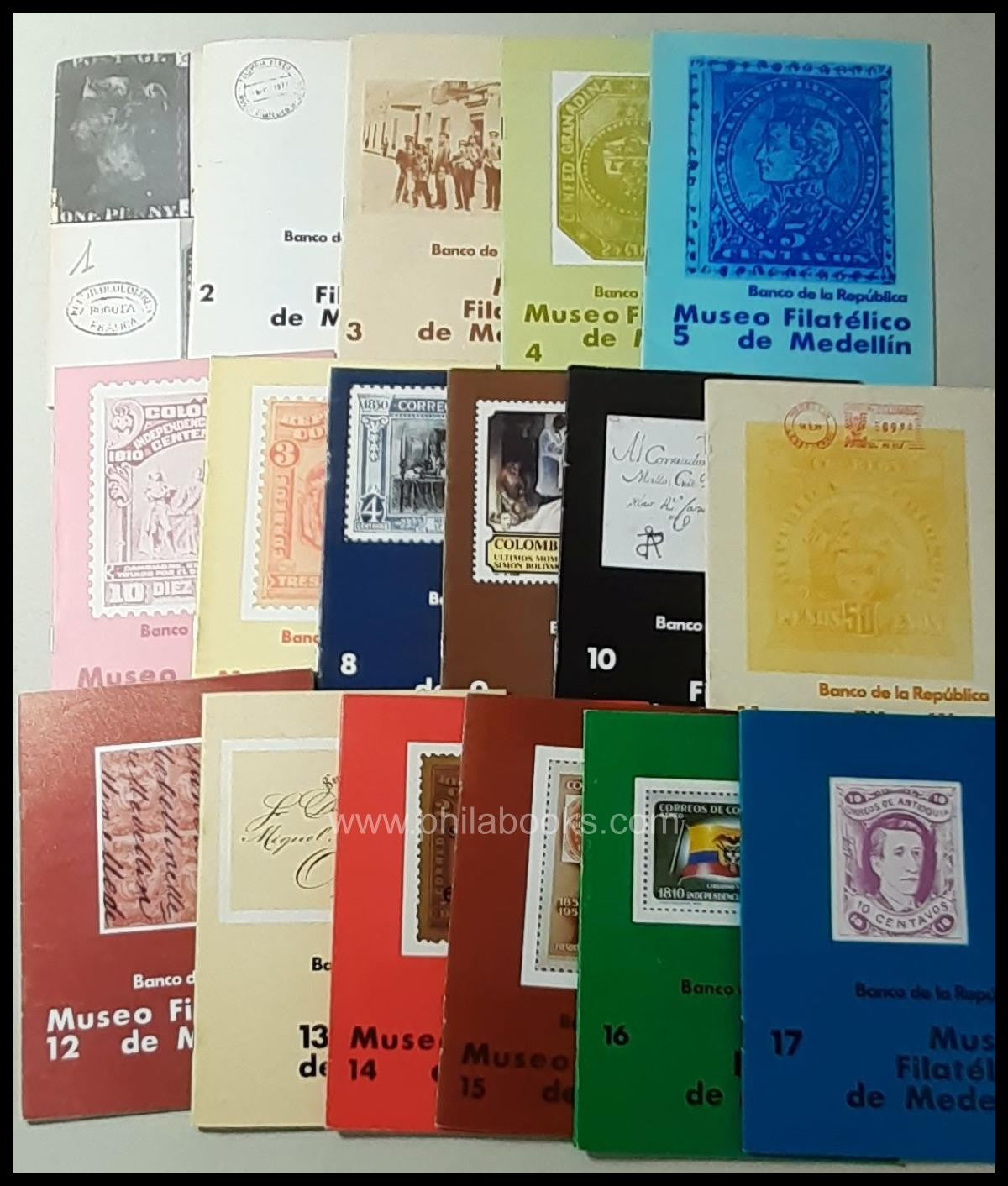 Banco de La Repuplica: Museo Filatelico de Medellin, museum booklets ...