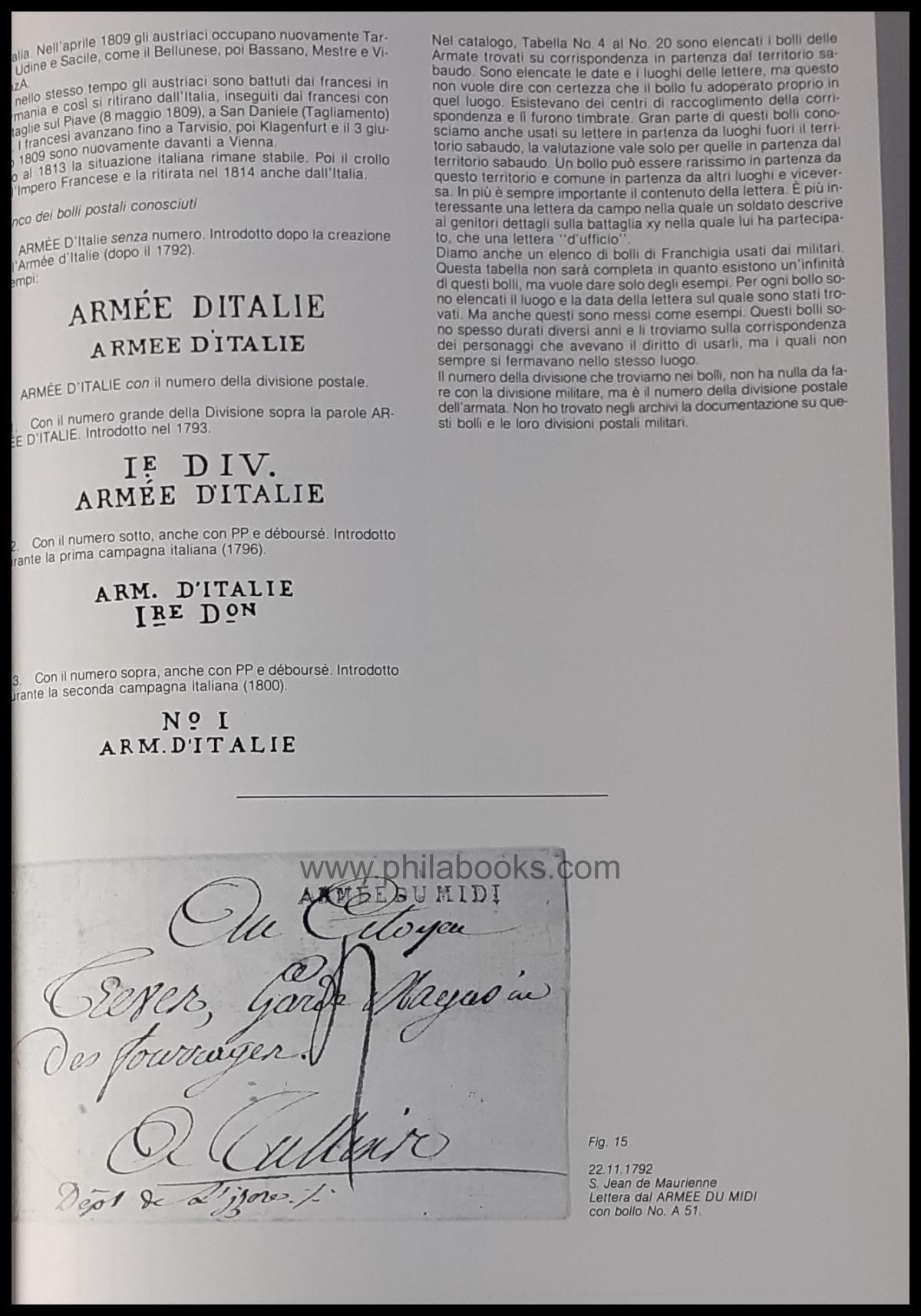 Vollmeier, P., Storia postale del Regno die Sardegna dalle origini ...