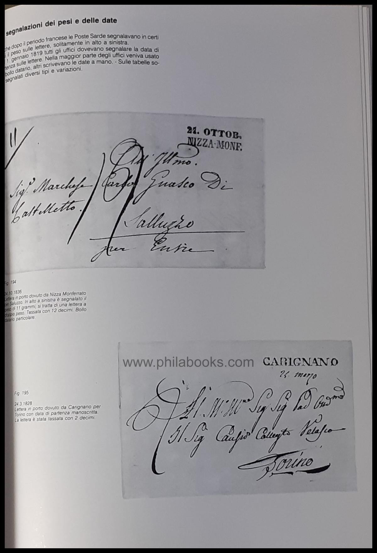 Vollmeier, P., Storia postale del Regno die Sardegna dalle origini ...