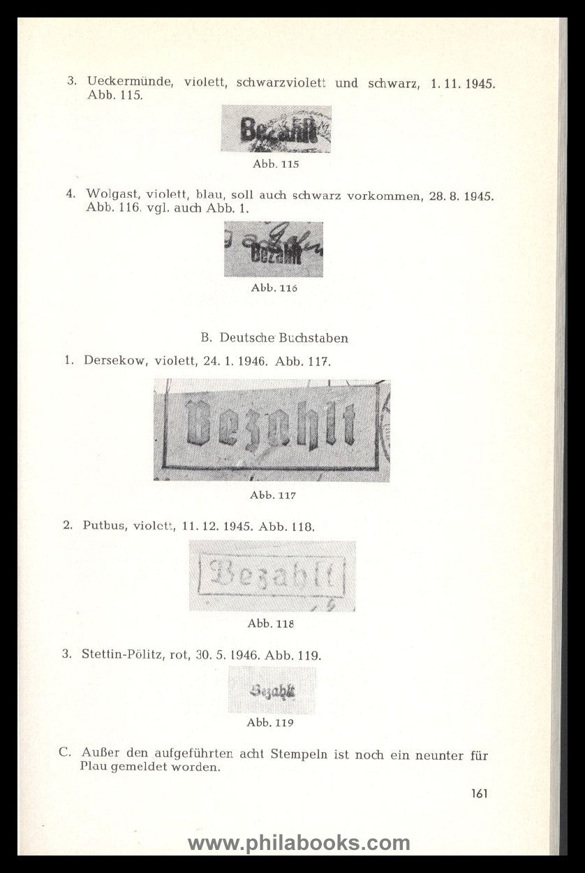 Büchner, H., Cash clearance measures in Mecklenburg-Western Pomerania, 7 ...