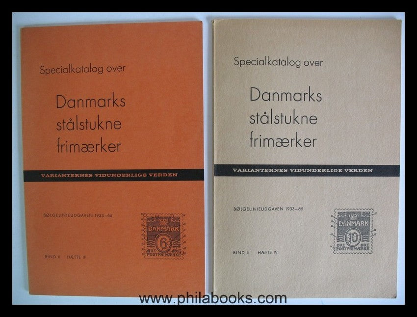 Specialkatalog over Danmarks Stalstukne Frimaerker, 1965, dänische ...