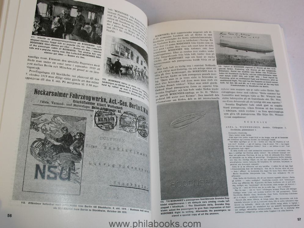 Lüning, Ö., Luftpostens historia i Norden, The History of Airmail ...