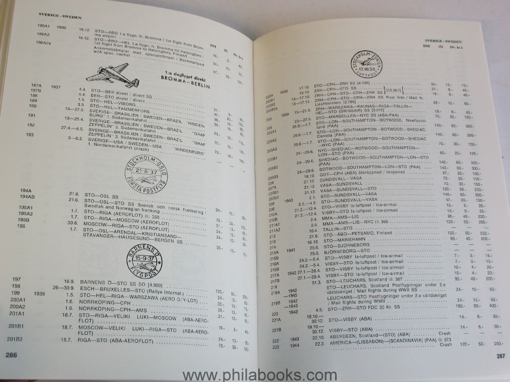 Lüning, Ö., Luftpostens historia i Norden, The History of Airmail ...