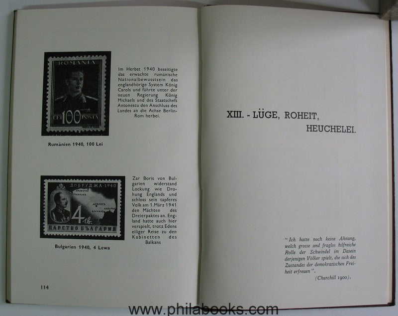 Wunderlich, Dr. Curt: The Empire, British Robbery and Treason, official ...