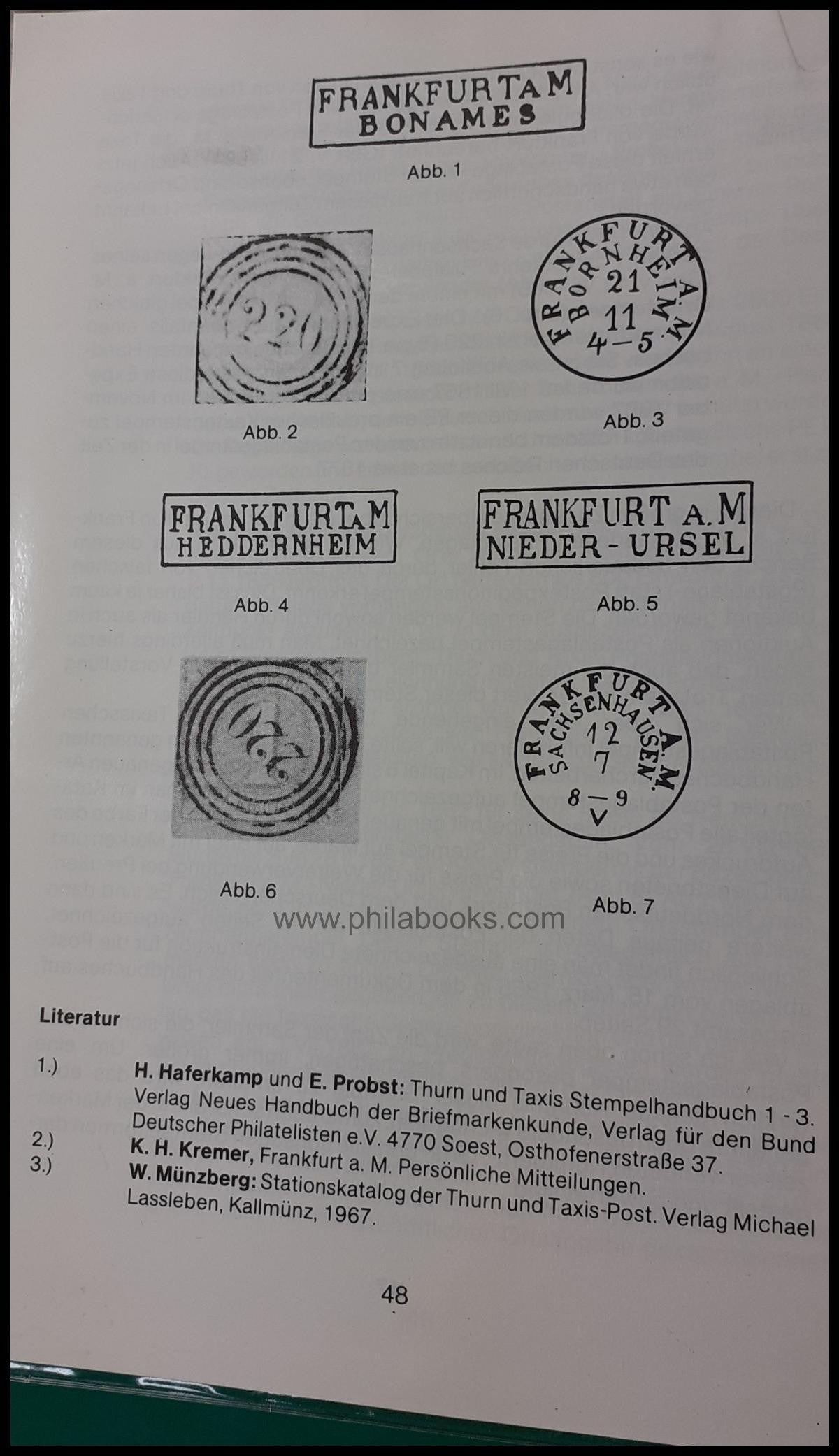 Sammlerarchiv an Fachartikeln zu Thurn und Taxis, zur Postgeschich ...