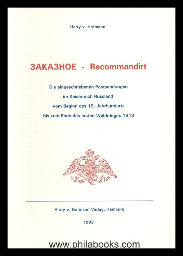 Buchtitel_Hofmann_Russland_Rekomandirt