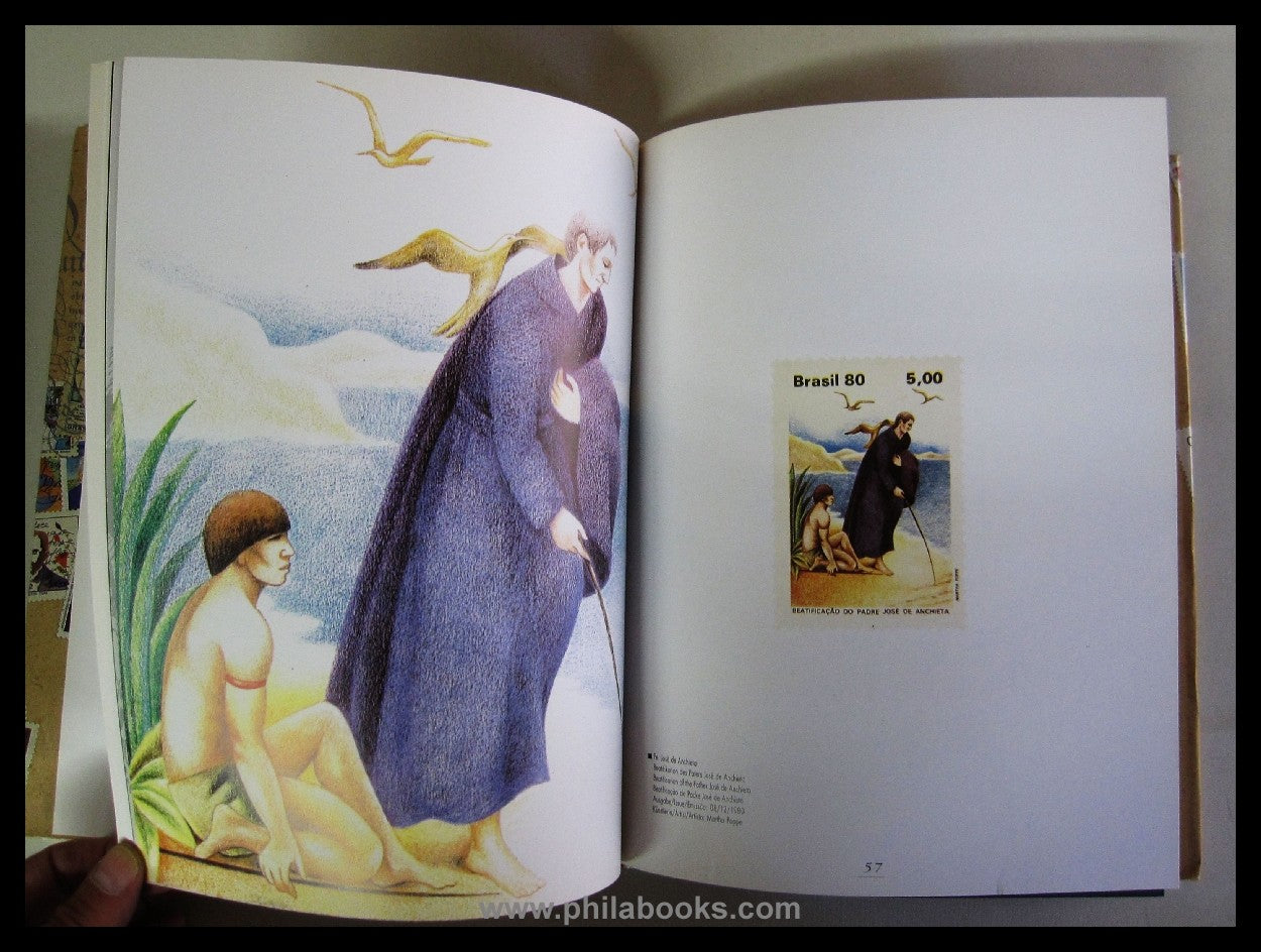 Scuotto/Braga, Brazilian literature on stamps, 1994, ...
