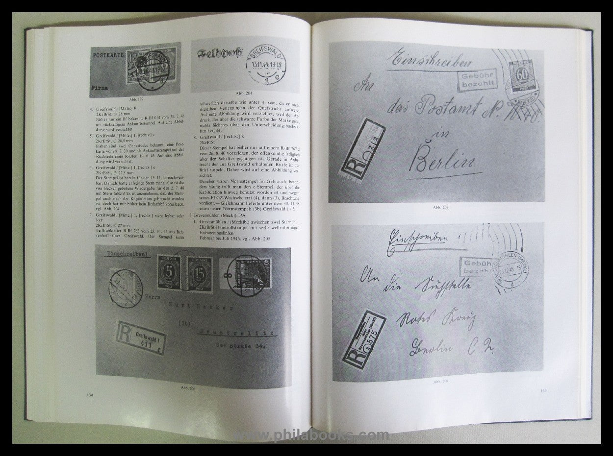 Büchner, H., Beiträge zur Postgeschichte Mecklenburg-Vorpommerns,  ...
