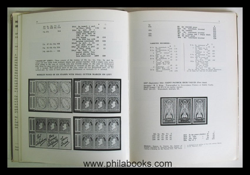 Hibernian Specialized Catalog of the Postage Stamps of Ireland 1 ...