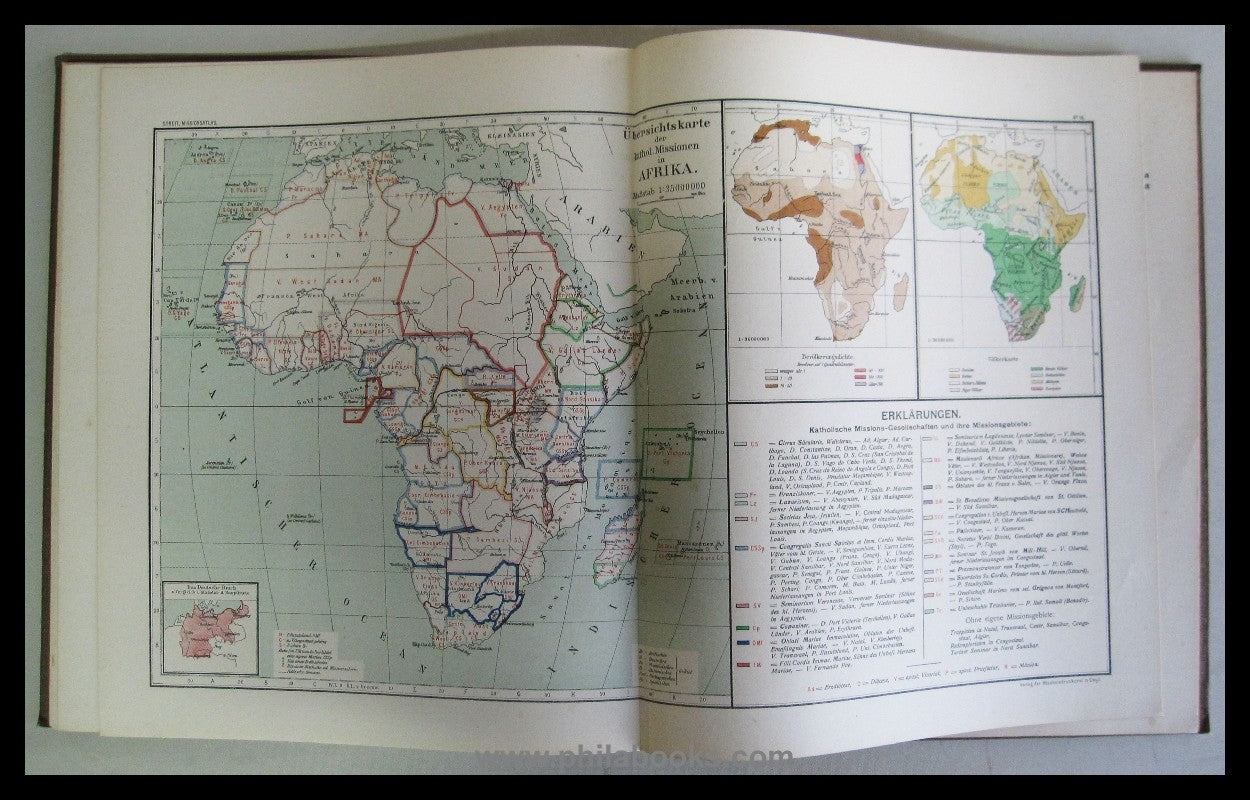 Streit, PK, Catholic Mission Atlas, 1906, containing the entire ...