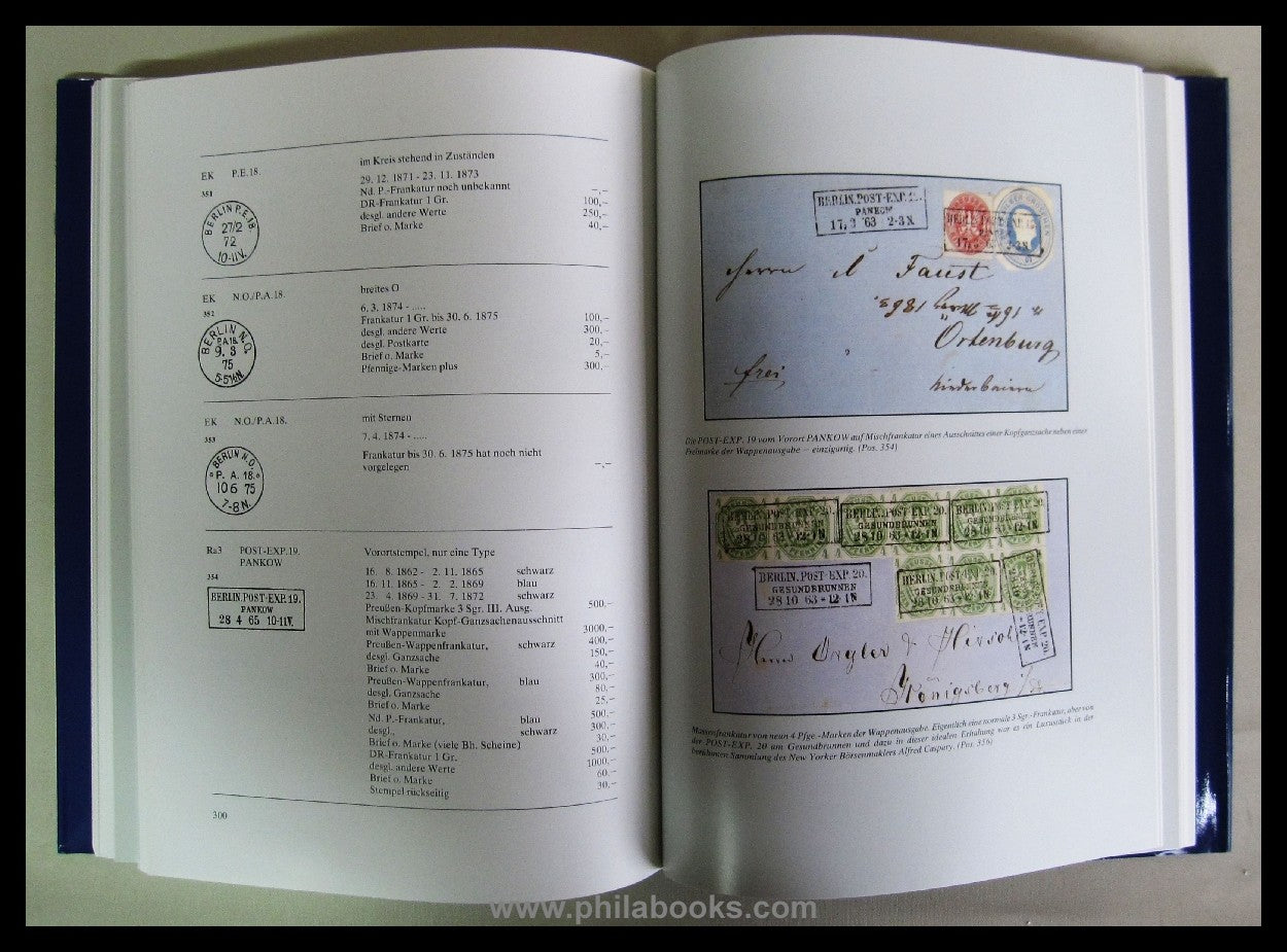 Kruschel, W., Classical Berlin Postal History from its Beginnings ...