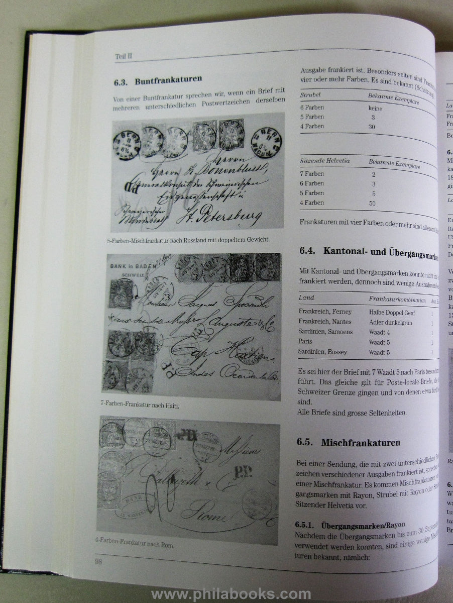 Schäfer (Richard), The postal service between Switzerland and foreign countries 1459-1907...