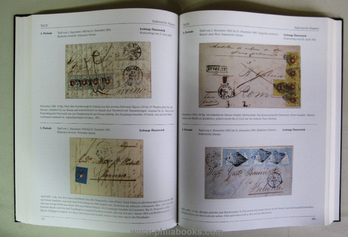 Schäfer (Richard), The postal service between Switzerland and foreign countries 1459-1907...