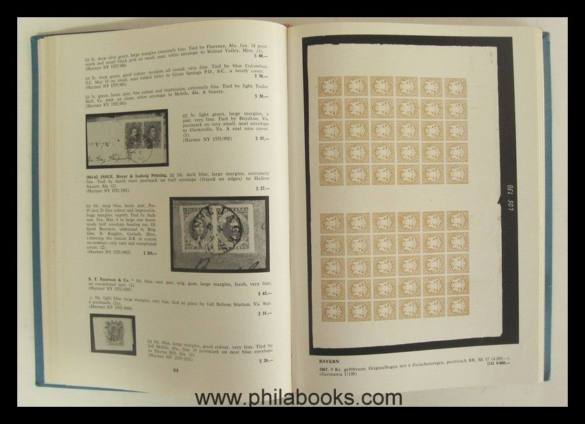 Philatélique 1965, list of auction results in 1965 ...