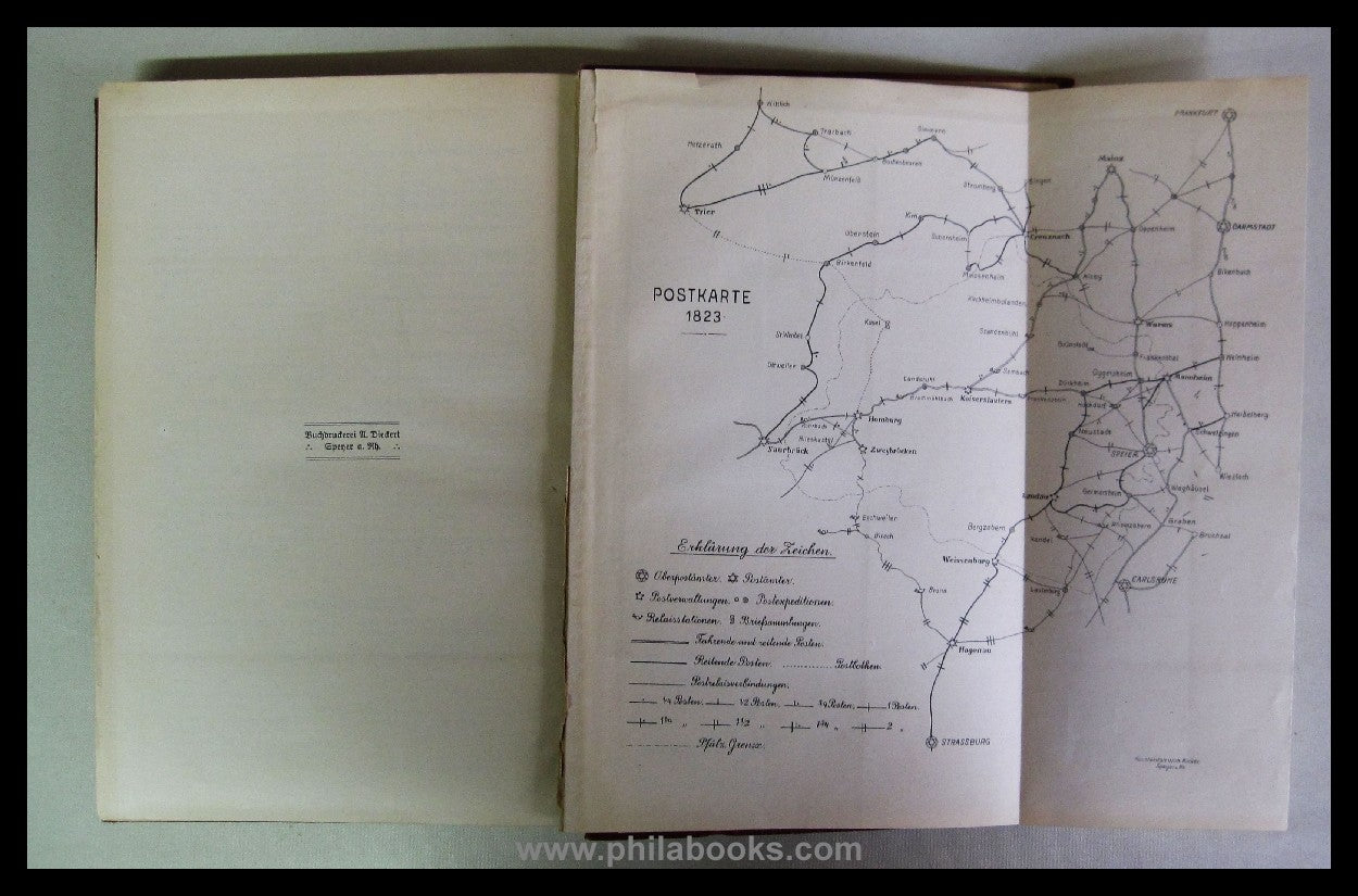 Englram, M. (Kgl. Postrat in  Speyer), Das Postwesen in der Rheinp ...