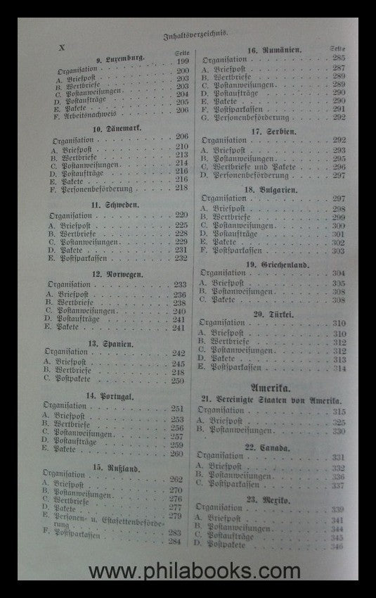 Sieblist, O., The Post Office Abroad, A Presentation of the Post Office ...