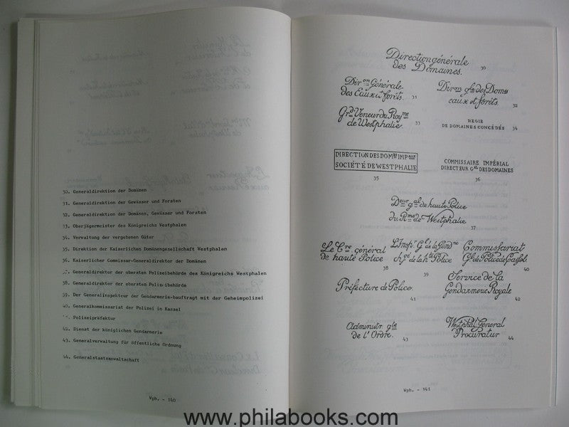 Münzberg, W., Guide to postal history and correspondence Volume III ...