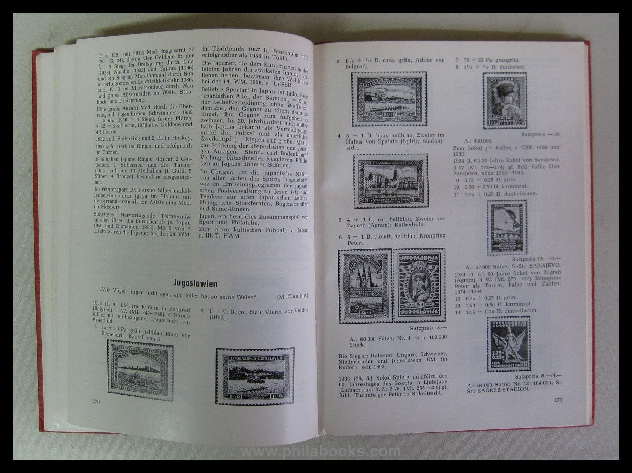 Schmidt/ Schneider, Sport und Briefmarken, Handbuch der Sportphila ...