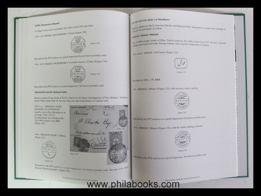 Uexkull, J. von:The Early Postal History of Saudi Arabia, Handbook ...