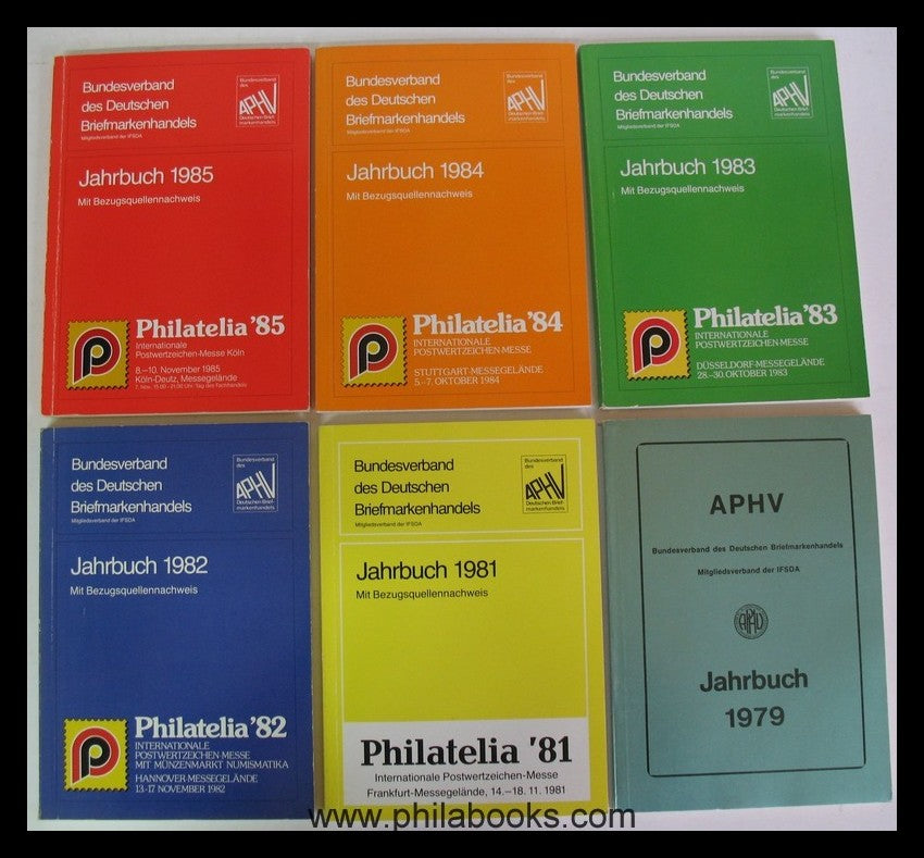 APHV 1979, 1981-93, Federal Association of the German Stamp Trade ...