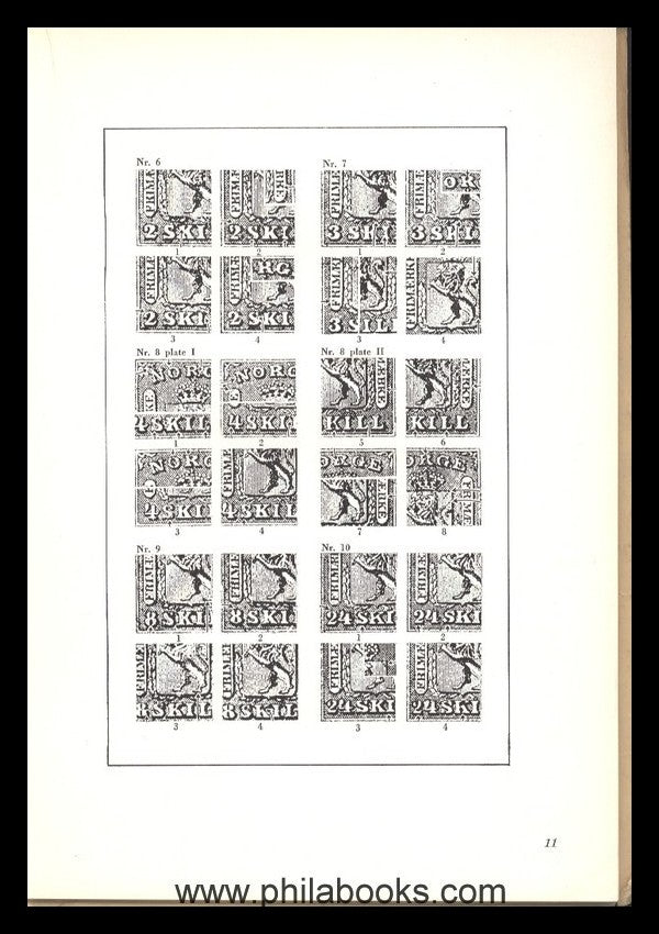 King-Farlow, R., Catalogue of The Postage Stamps of Norway, 1948,  ...
