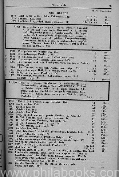 Mohrmann-München, Auktion 061, 1949-05