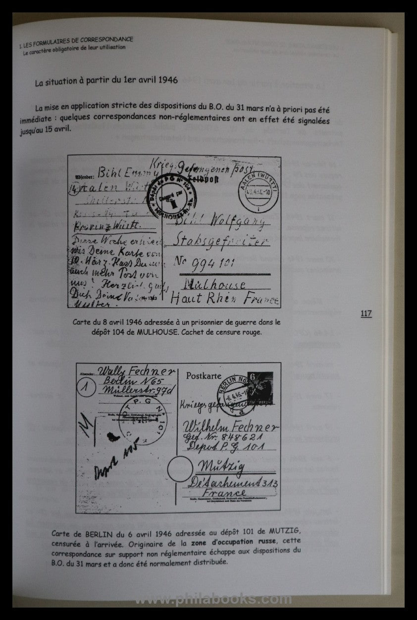 Frick, M., Les dépôts de prisonniers de guerre de l`Axe en Alsace  ...