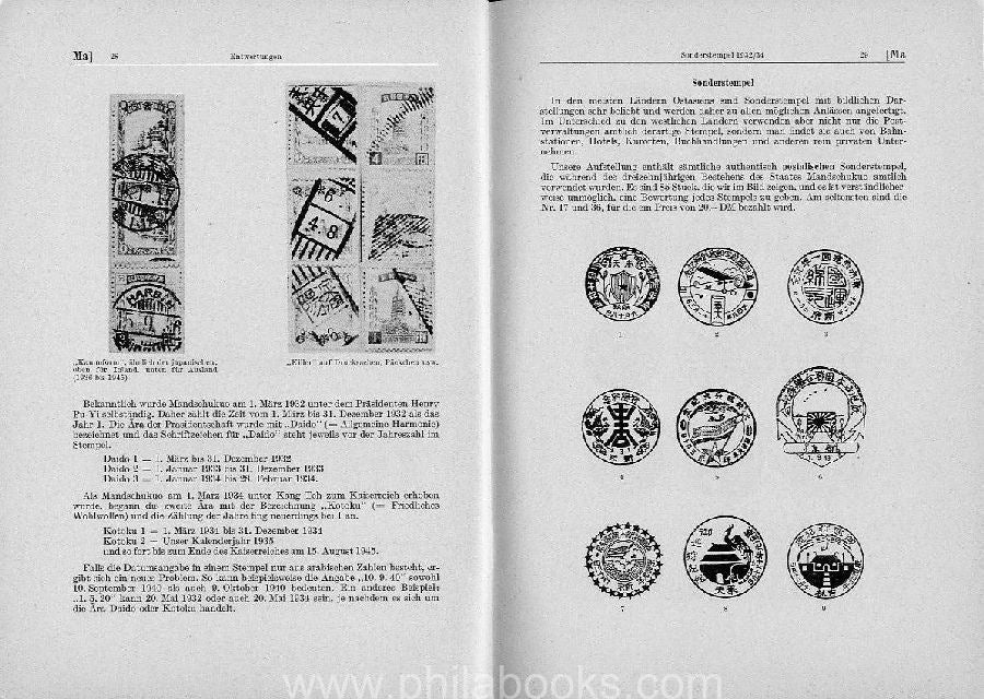 Zirkle, H., The Stamps of Manchukuo, New Handbook of Br...