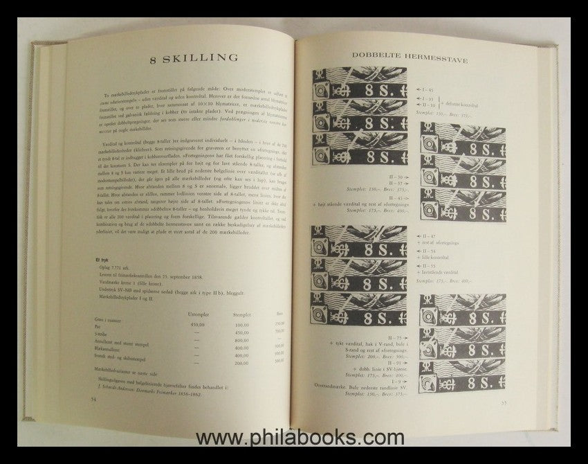Nordisk Filatelistisk Tidsskrift, special catalog about aeldre Danma ...