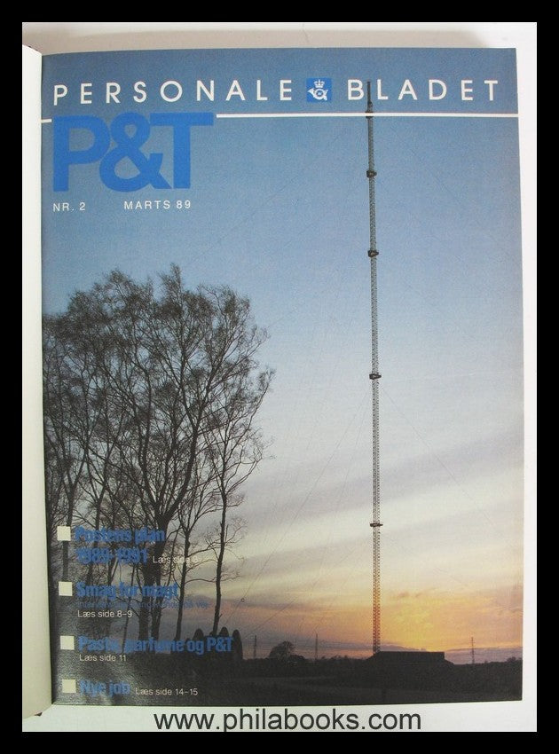 P &amp; Personale Bladet, No. 2 - 1989 to No. 11 November 1991 complete, ...