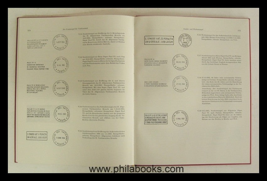 Kittel (Hrsg.), Der Vatikanstaat, Ein philatelistisches Handbuch,  ...