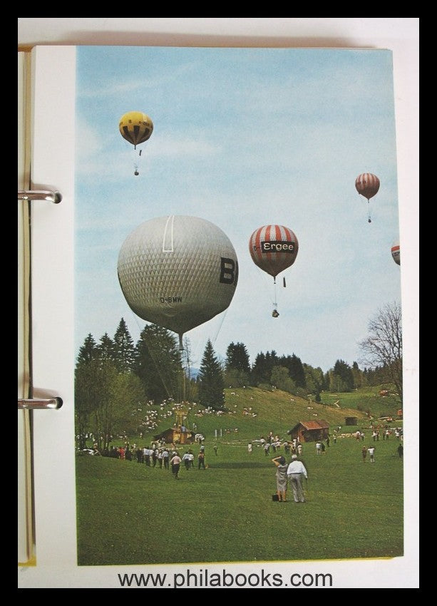 German Children's Village Balloon Mail, Balloon Courier, 1984, Loose-leaf...