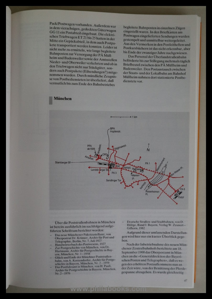 Köhler, G.H., Post und Tram, Postbeförderungen mit Straßenbahnen i ...